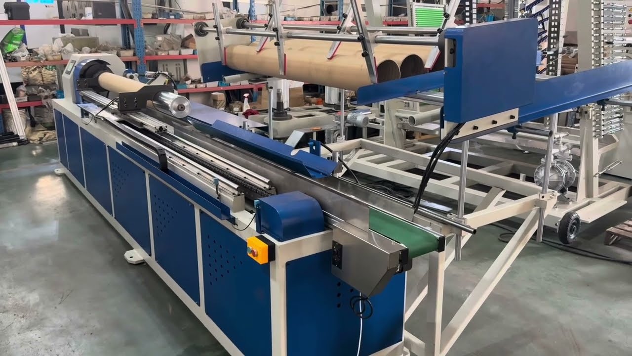 Automatic Paper Tube Core Cutting Machine | 152.4 mm (6 inch) Diameter