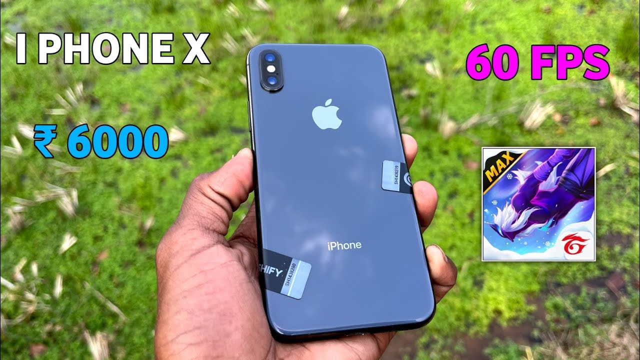 refurbished iphone x free fire test // iphone x free fire gameplay // iphone x review 2025