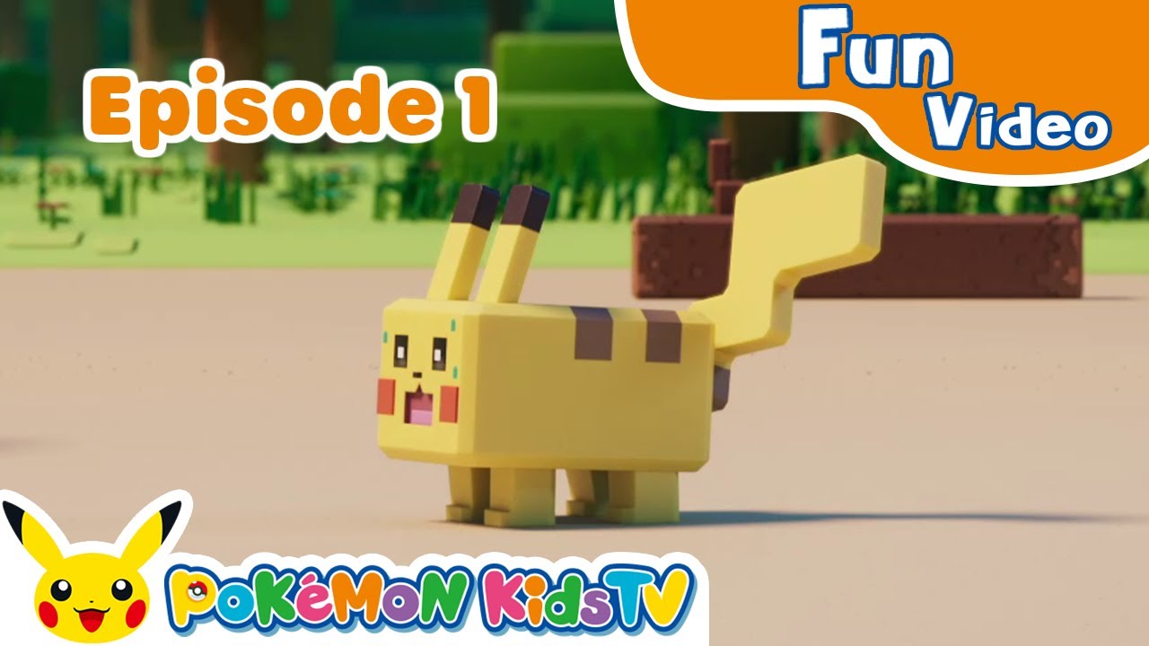 Cube-Shaped Pok&eacute;mon on Cubie Island?! EP01: A Chance Encounter | Pok&eacute;mon Kids TV​