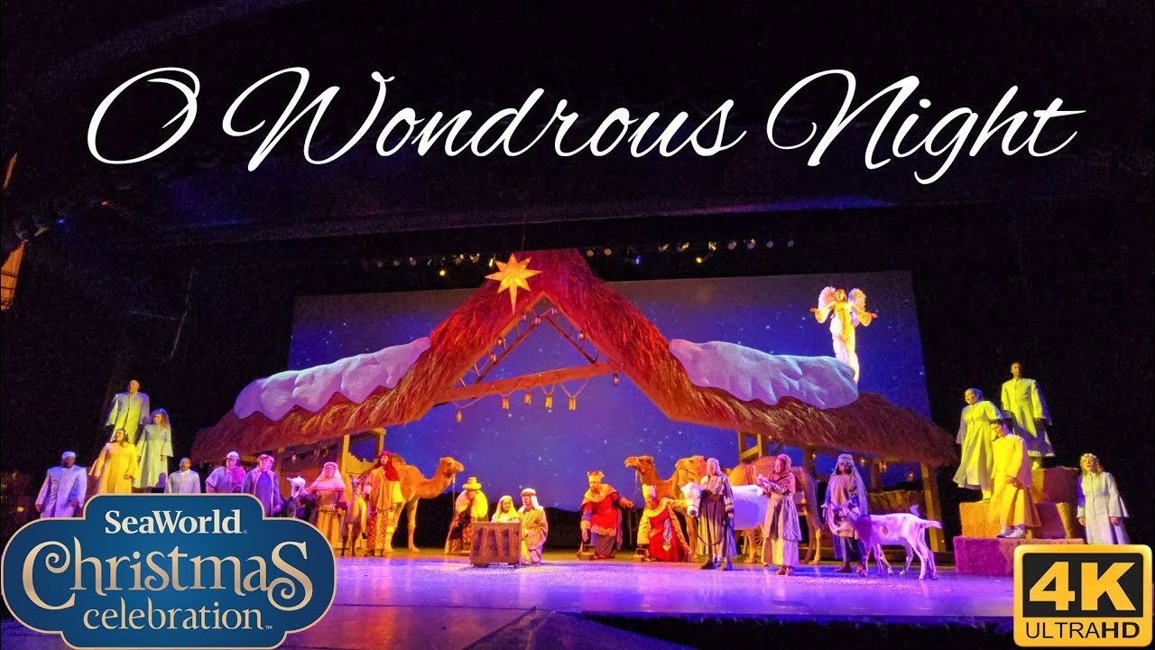 ✨ O Wondrous Night 2025 &ndash; SeaWorld Christmas Celebration | Full Nativity Musical in Stunning 4K! 🕊️🎶