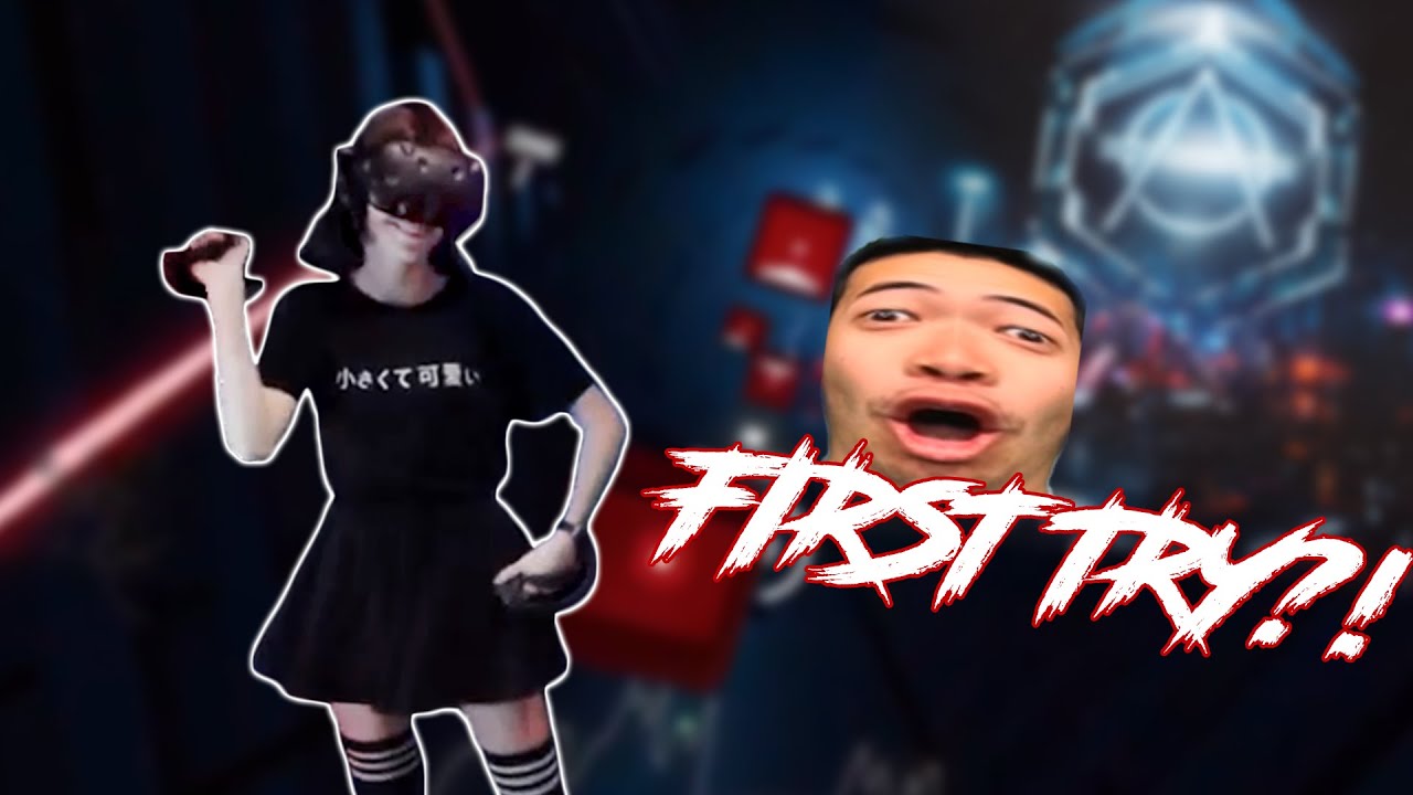 FIRST TRY | Falling - Dropgun x Asketa & Natan Chaim | BEAT SABER Expert++ (Rising)