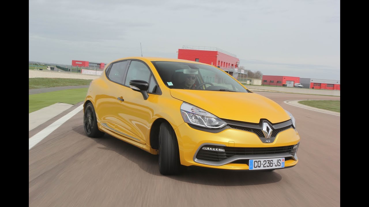 Renault Clio 4 RS essayé par Soheil Ayari