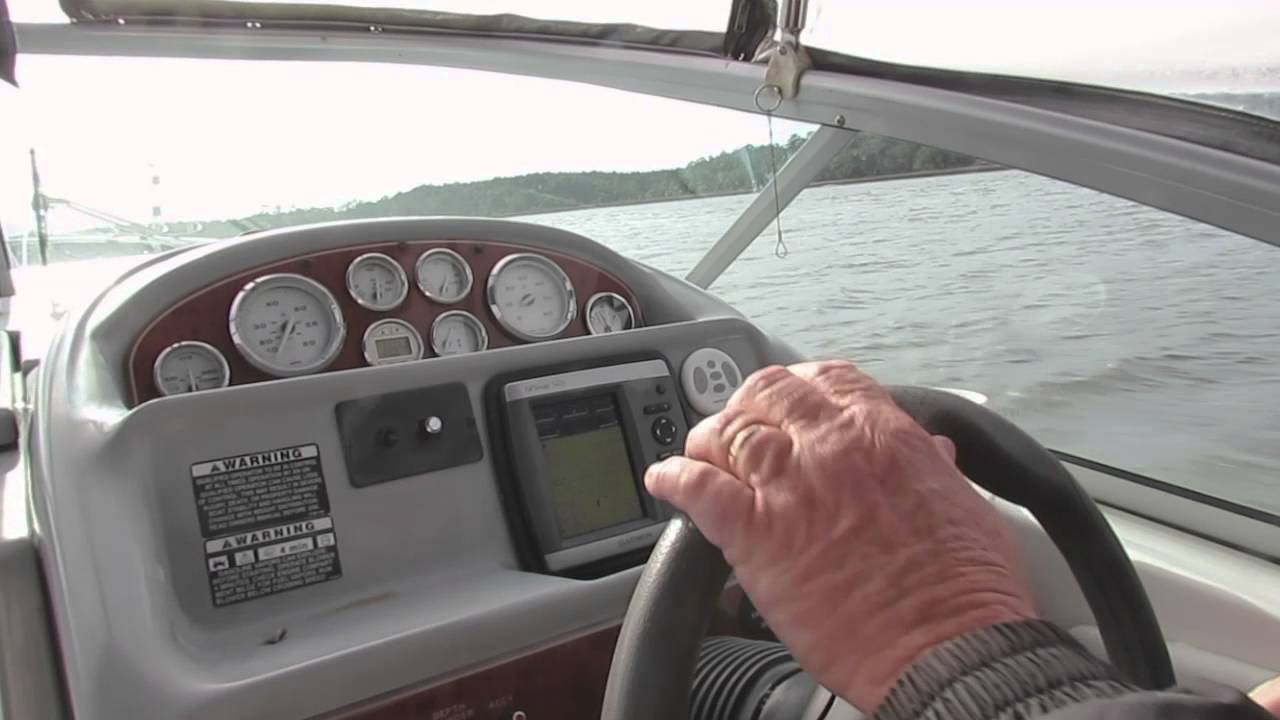 Bayliner 285 2006 sea trial Charleston 1/2016