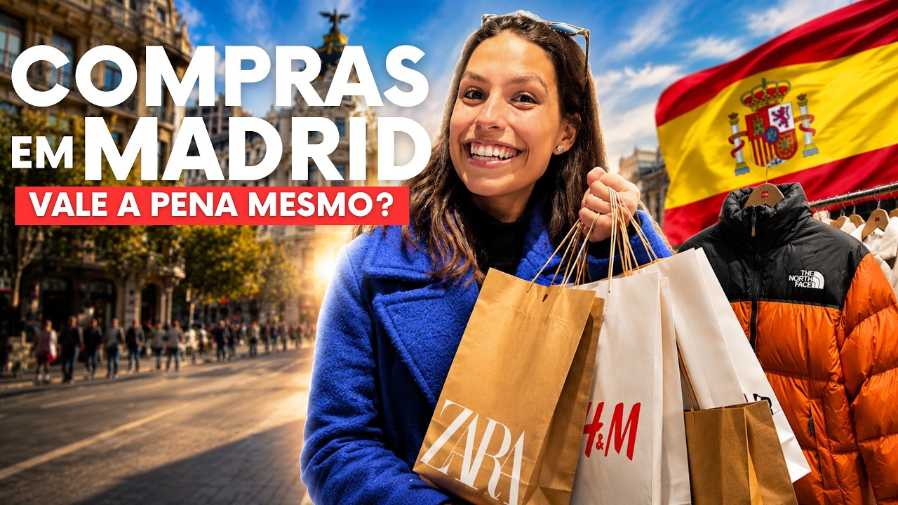 VALE A PENA FAZER COMPRAS EM MADRID? Pre&ccedil;os na PRIMARK, ZARA, OUTLETS e muitas DICAS! | Europa