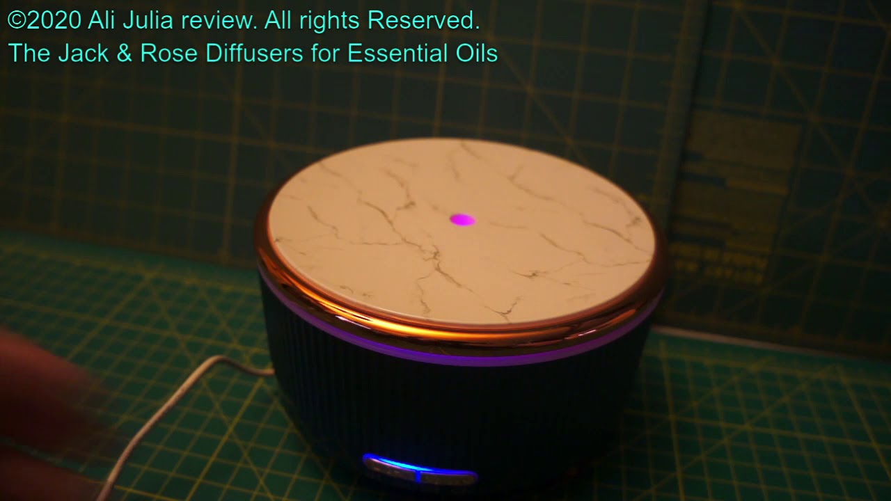 Jack & Rose Diffuser for Essential Oils, 500ml Aromatherapy Ultrasonic Humidifier (product review)