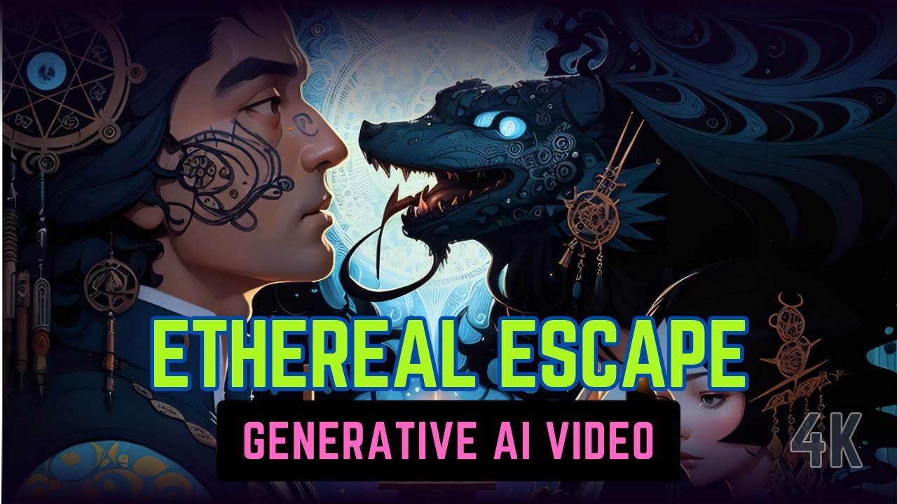 Ethereal Escape w/ Sergio Colmenares: Collaboration - AI Generated Video Chill Vibes (Kaiber AI)