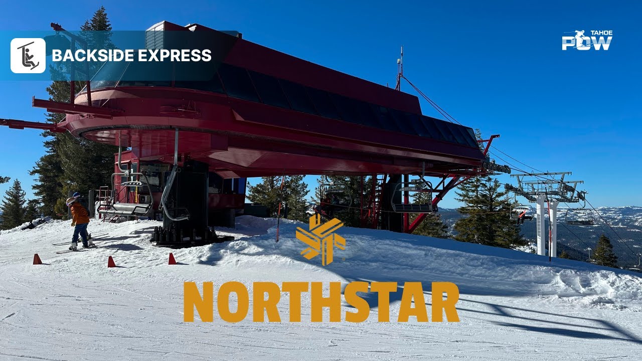 Backside Express at Northstar: Gateway to The Best Tree Skiing in Tahoe | Tahoe Pow