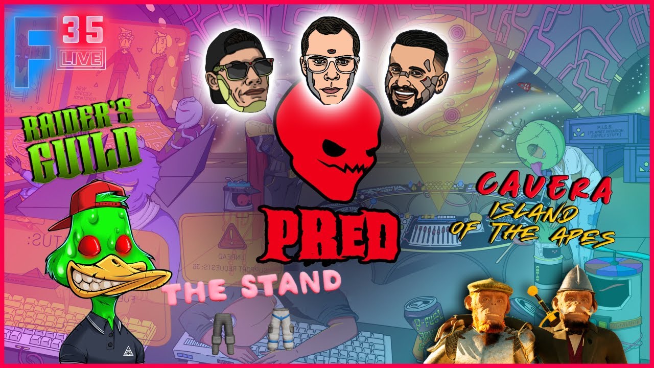 🔴 CARDANO NFTs - Clay Nation, Ape Society Game Reveal, Derp Birds, The Mallard Order l F35 Live #63