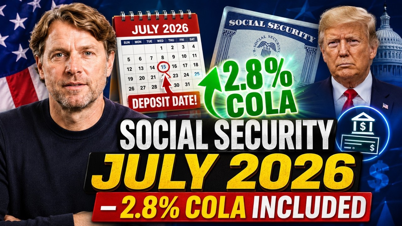 Social Security July 2026: 2.8% COLA Included &mdash; Check Your Exact Payment Date