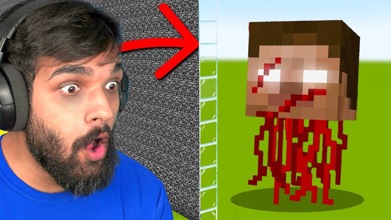 تحدي مسابقة افضل بناء في ماين كرافت ! 😱 هيروبراين مرعب