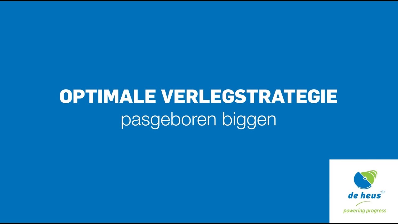 Optimale Verlegstrategie - Pasgeboren Biggen