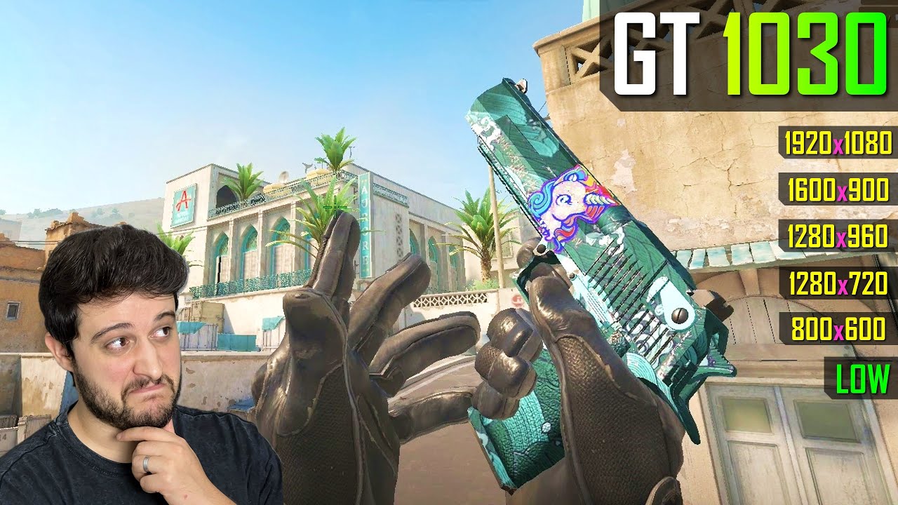 GT 1030 в Counter Strike 2...