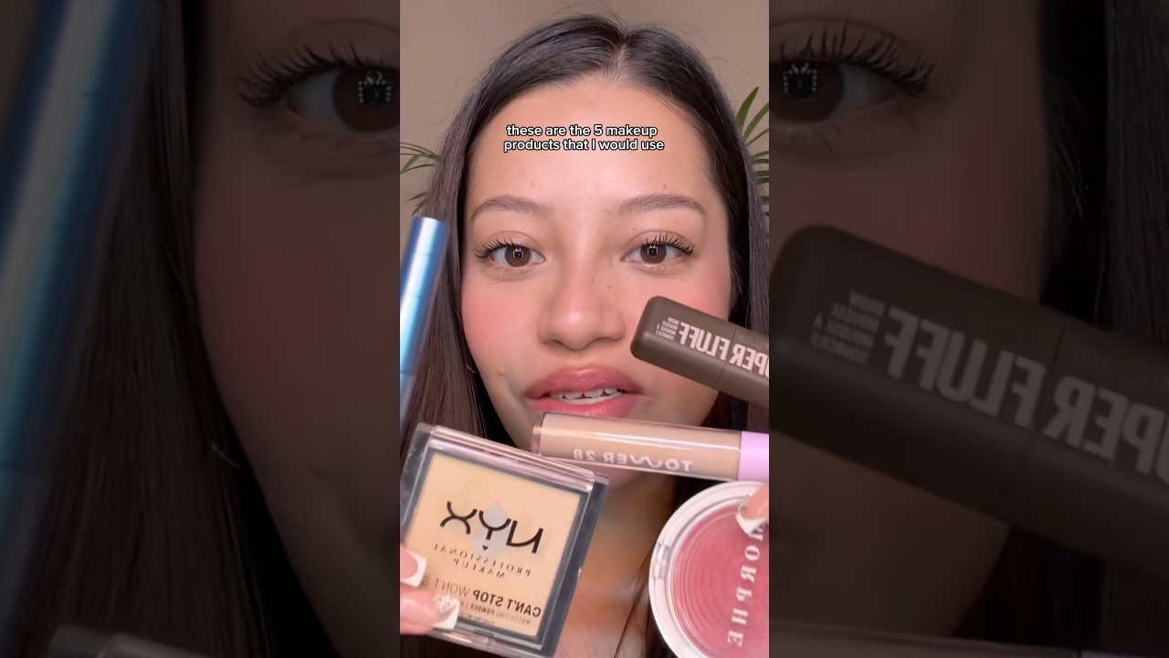 The 5 makeup products I would use if I was a makeup beginner!