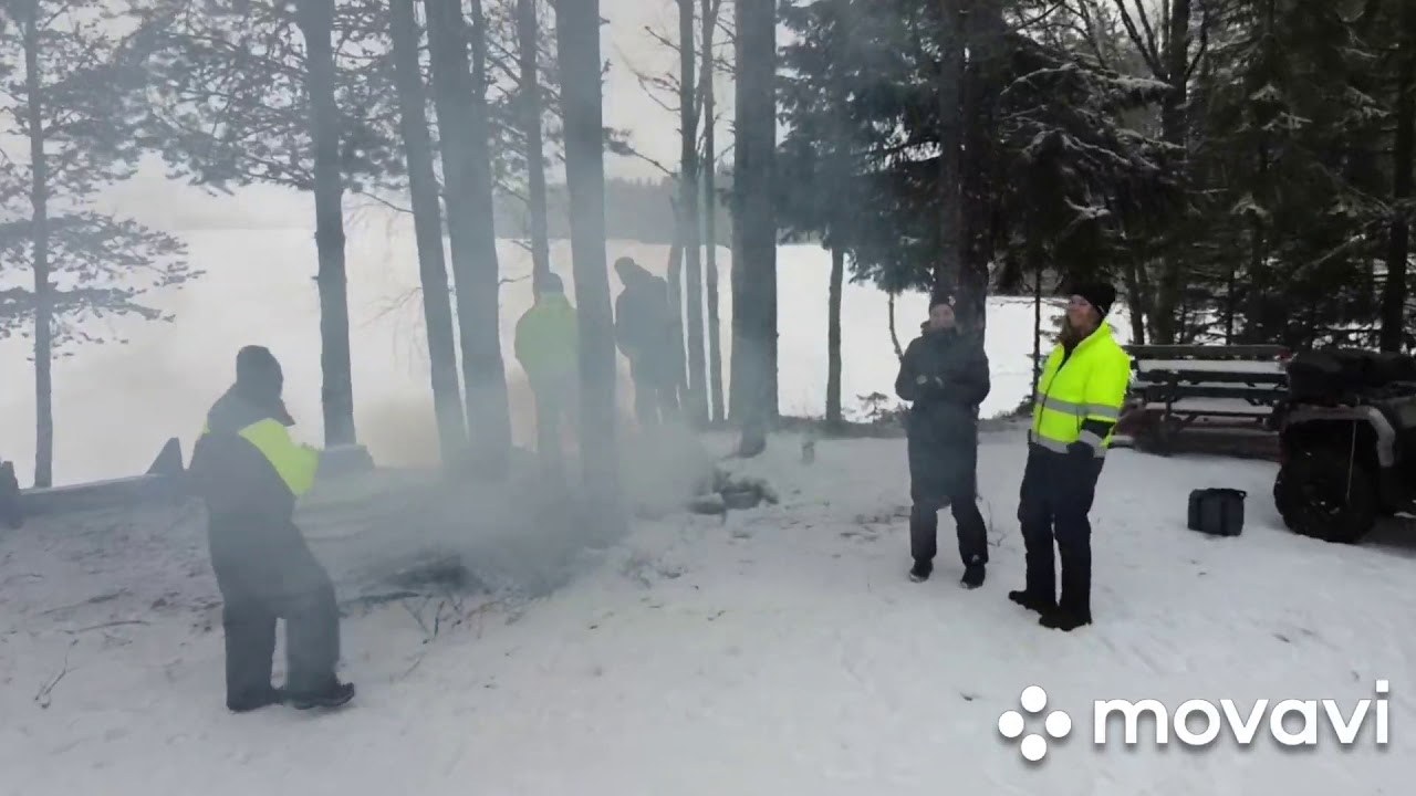 En tur i början på februari på CF Moto 850,520 & can am