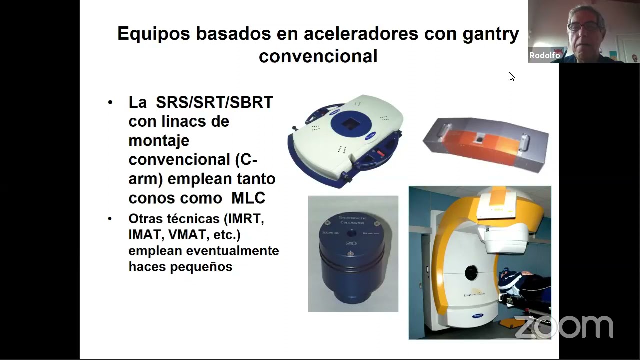 Dr. Rodolfo Alfonso - Bases f&iacute;sicas del protocolo de dosimetr&iacute;a OIEA para campos peque&ntilde;os