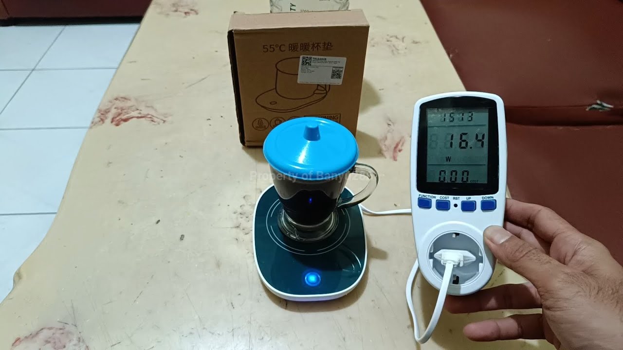 Unboxing/Review Tatakan Pemanas Gelas Kopi/Teh Rekomendasi | Harga Murah Meriah hanya 20K