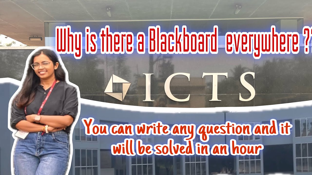 An institute for brilliant mind &ldquo;ICTS&rdquo; - Institute tour