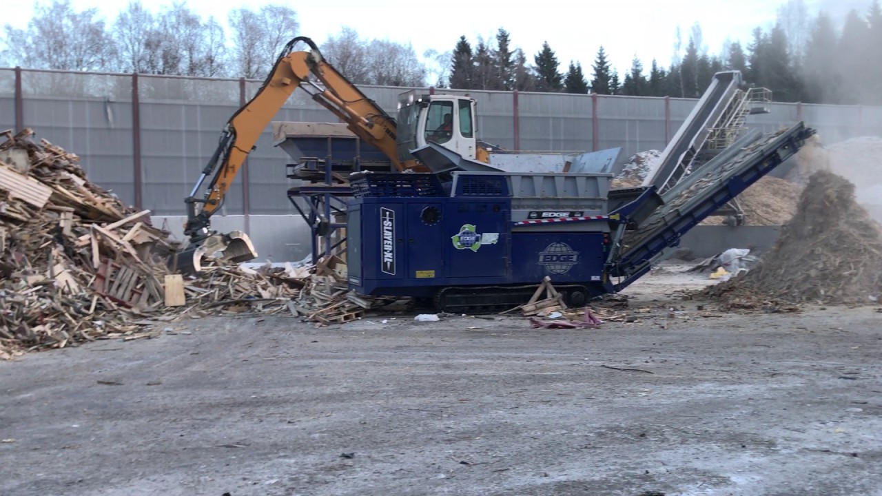 Edge Slayer XL syö puujätettä tehokkaasti
