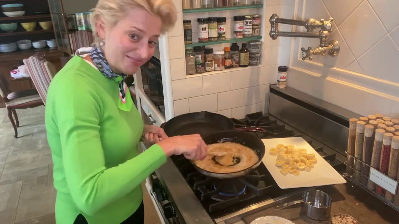 One Pan Banana Treacle by Dorinda Medley