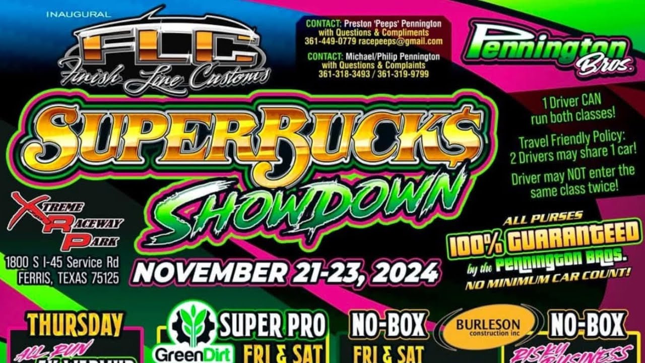 SuperBucks Showdown Presented by: Pennington Productions (Saturday 15k + 3k Duck Race)