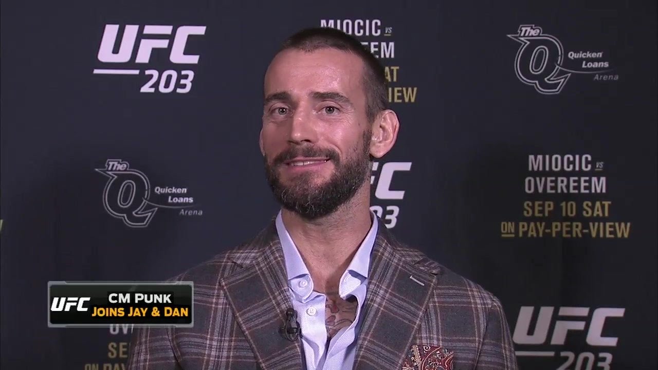 CM Punk is ready to punch Mickey Gall in the face - UFC 203 Preview