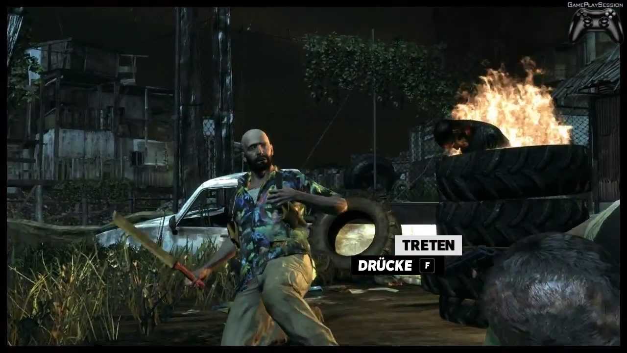 Max Payne 3 - Test / Review - GamePlaySession - German
