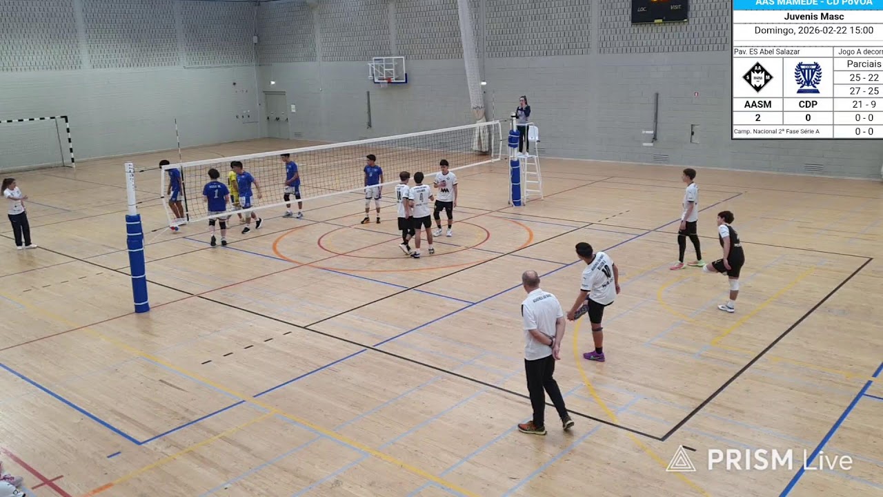 AASM vs CD Póvoa - Juvenis Masculinos - 22/02/2026
