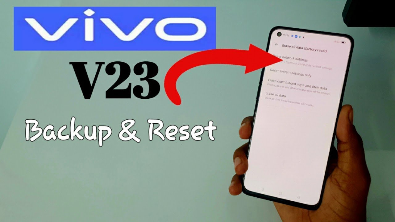 Vivo V23 Backup & Reset Full Tutorial 2022 ||