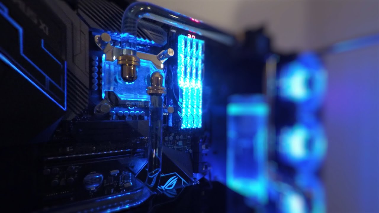 Thermaltake Core P5 Custom Workstation PC Time Lapse Build