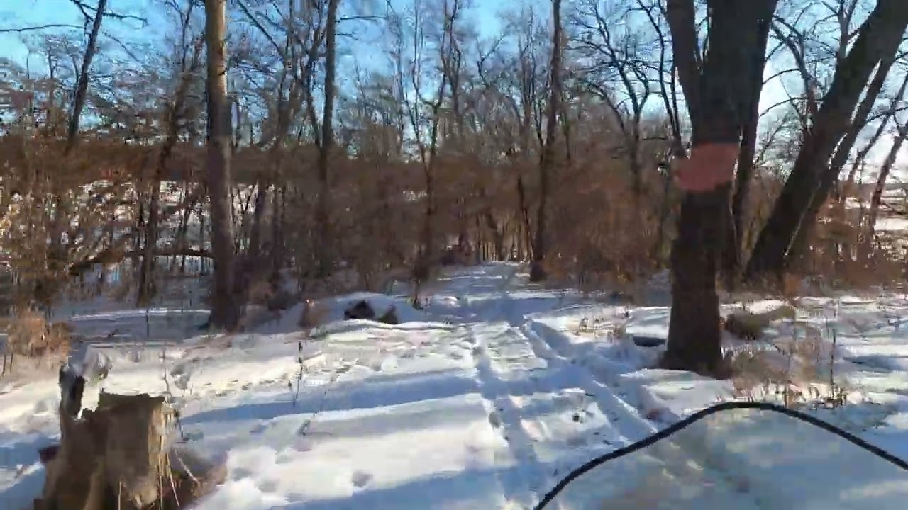 Not enough snow cutless riding