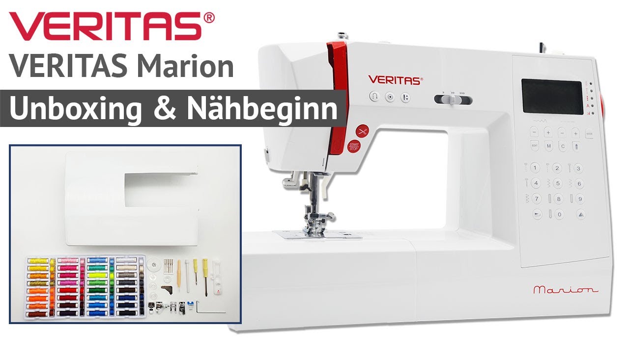 VERITAS Marion - Unboxing und Nähbeginn