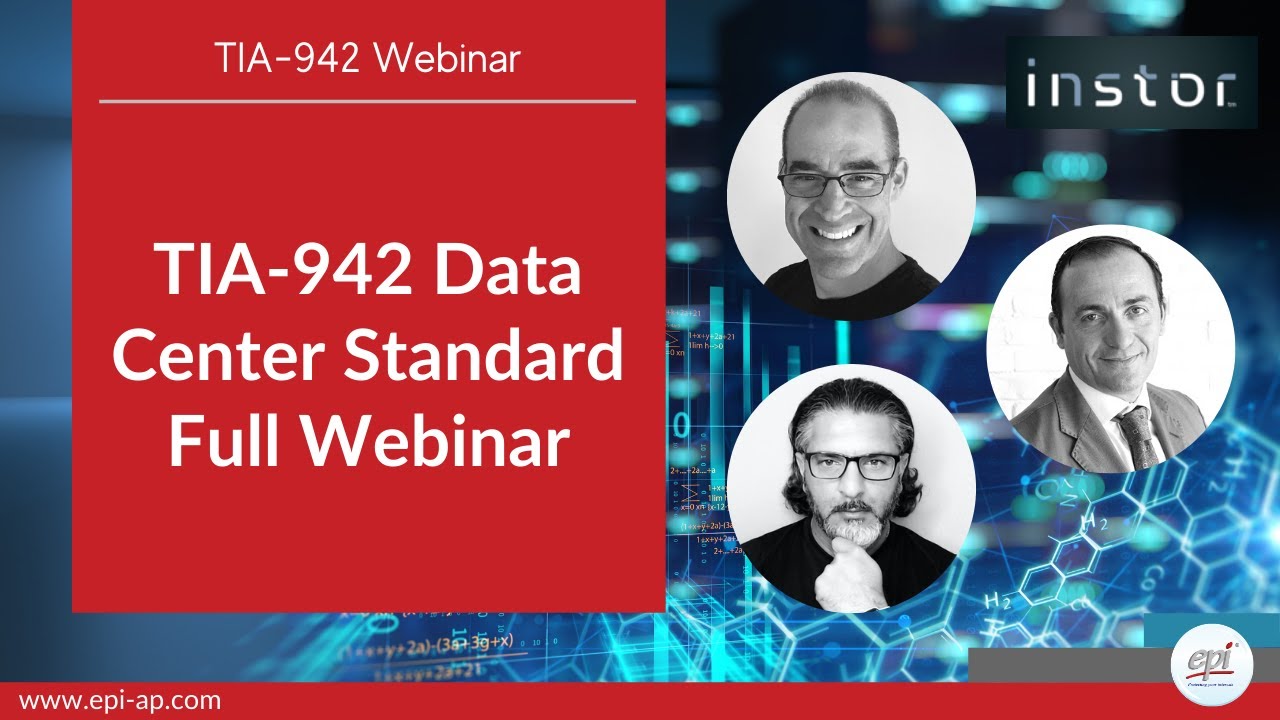 TIA 942  Data Center Standard (Full Webinar)