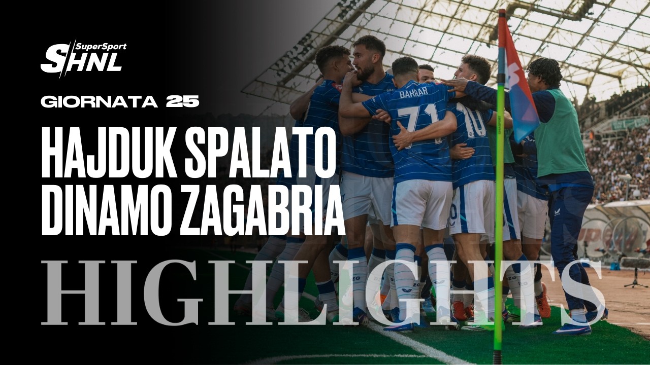 VITTORIA dal SAPORE di TITOLO | HAJDUK SPALATO - DINAMO ZAGABRIA 1-3 | HNL | COMO TV