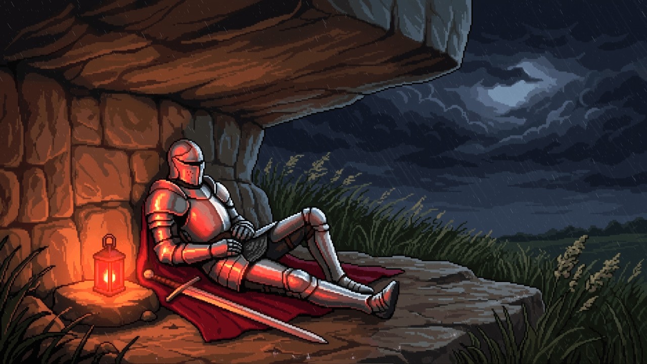 Stop overthinking, traveler... Go to sleep