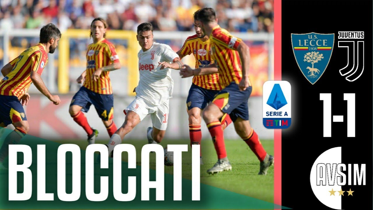 Assurdo perdere due punti così! de ligt NON era rigore ||| Avsim Post Lecce-Juventus 1-1