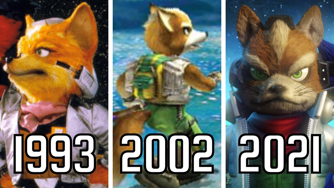 Evolution of Star Fox Games (1993 - 2021)