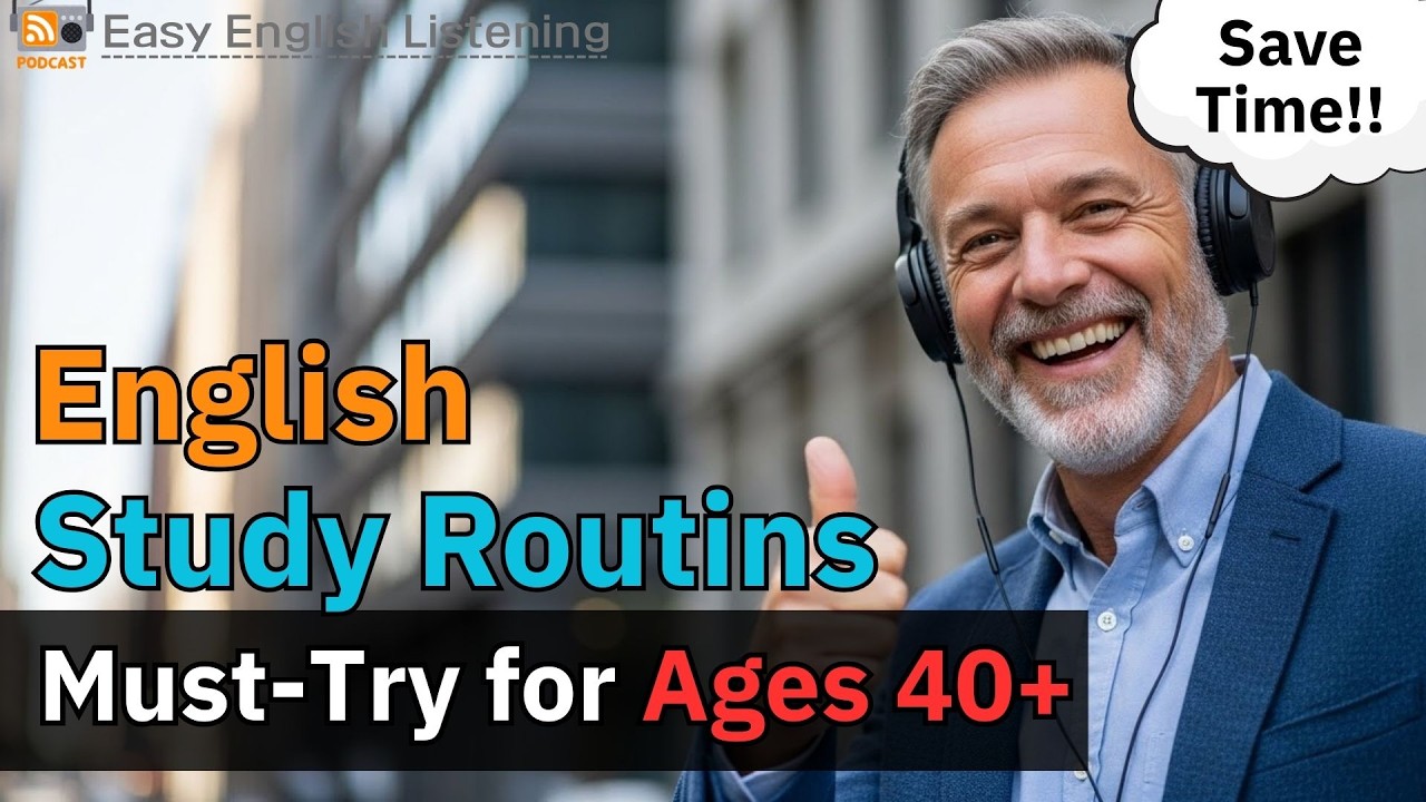 Why Age 40+ Is Actually an Advantage for Language Learning &mdash; 3 Study Skills for Busy Workers