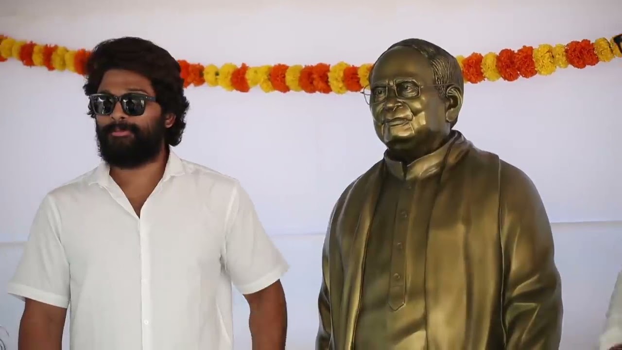 AlluRamalingaiah Statue Inauguration in Allu Studios | AlluBobby,Allu Arjun, Allu Sirish |Valayam TV