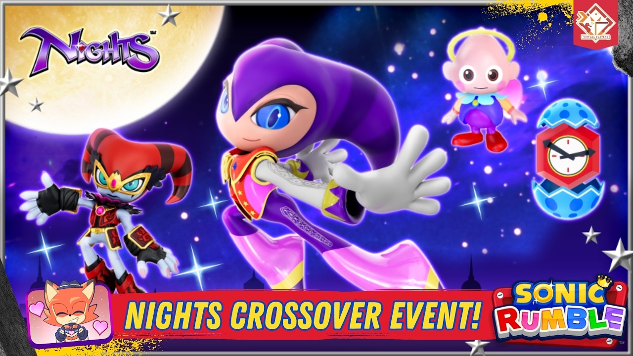 SONIC RUMBLE - The NiGHTS Crossover Event is now live! | Use Code: hazcofox [ Hazco Fox I VPlayers ]