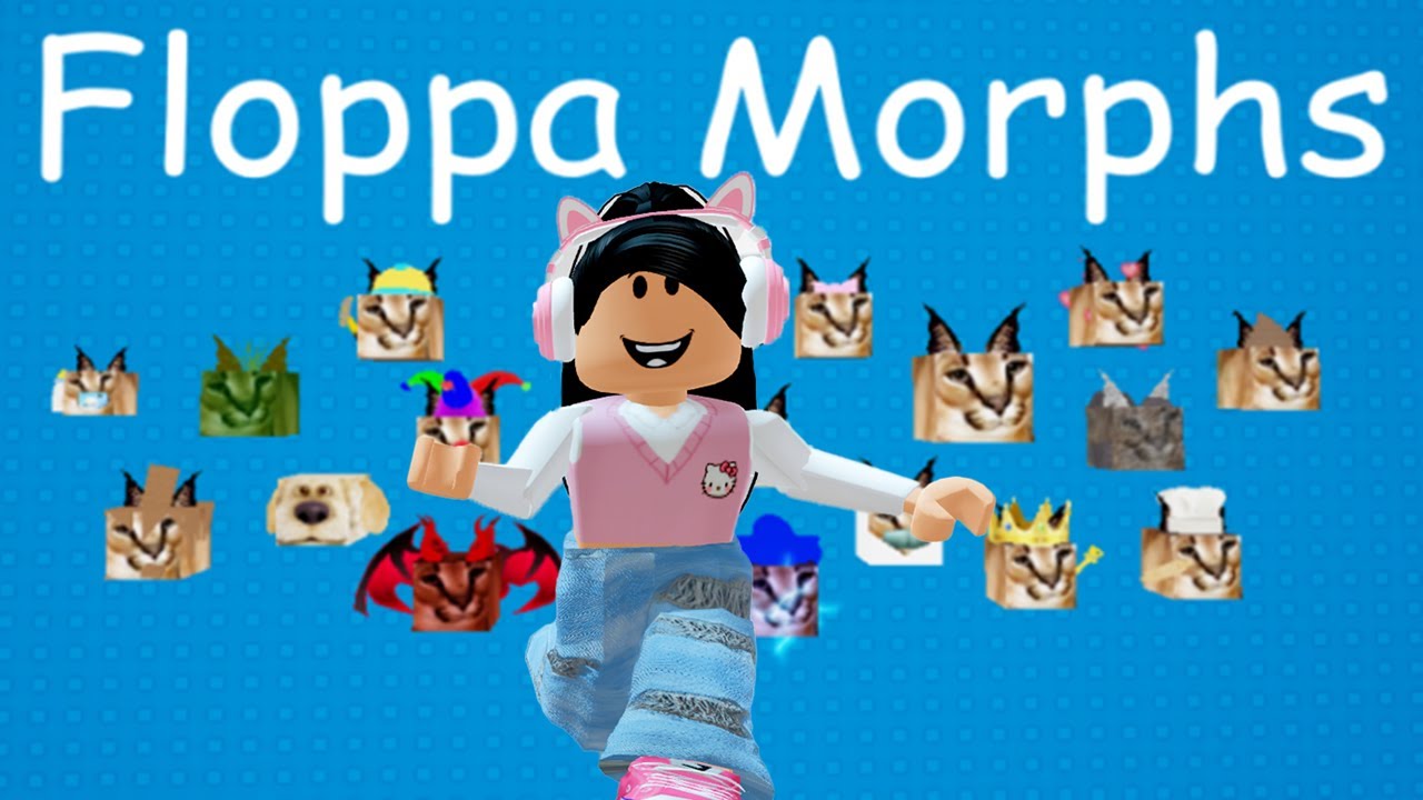 Procurando FLOPPA MORPHS Com a Tia Flá Roblox