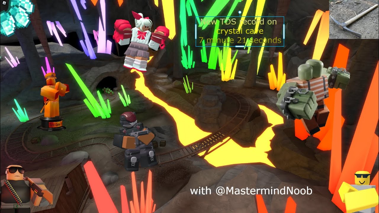 TDS new record 7:21 (NOT) on crystal cave with @MastermindNoob