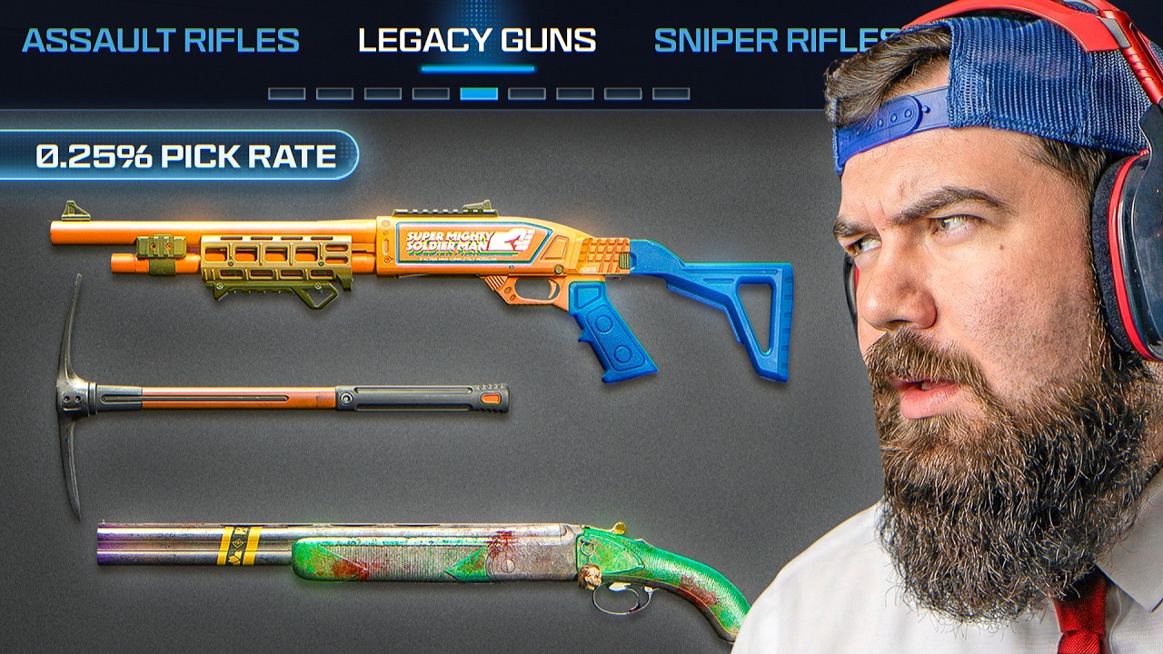 I Tried the LEAST USED Loadouts in Warzone.. it BROKE me.