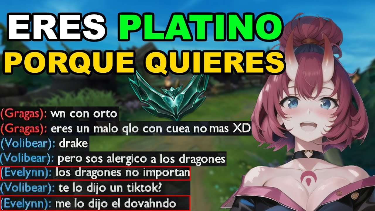 🤔¿Es ESTE el NIVEL de PLATINO? ¡GANO JUGANDO MAL!😂 | RANKED DIDÁCTICA