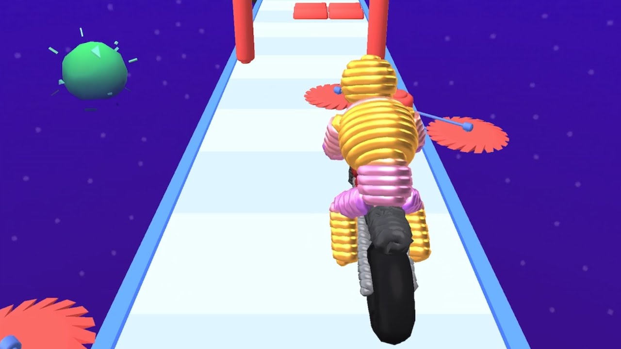 Rope-Man Run - All Levels Gameplay