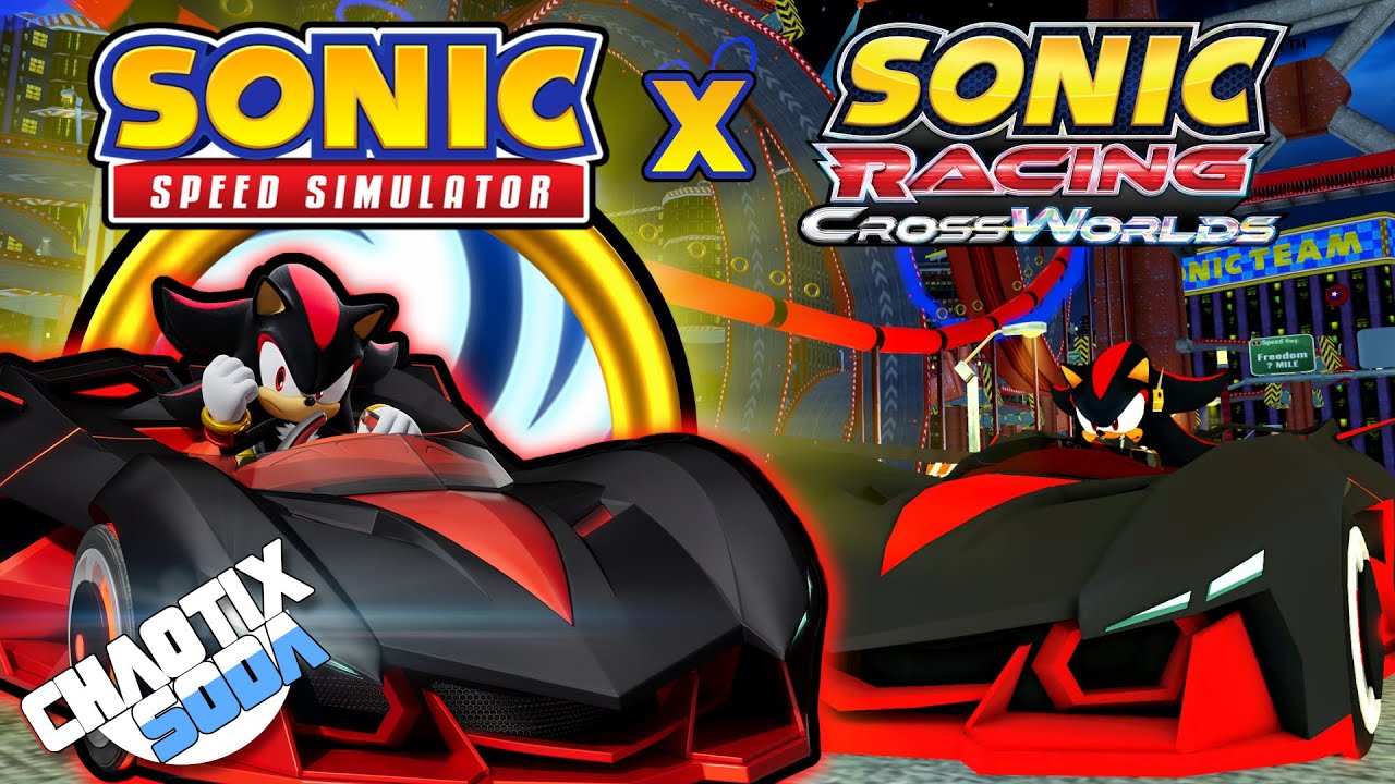 Unlocking Shadow's Car in Sonic Speed Simulator!