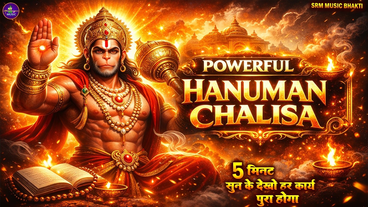 LIVE: श्री हनुमान चालीसा | सारे कष्टो से मुक्ति  | Hanuman Chalisa | |hanuman chalisa live bhajan
