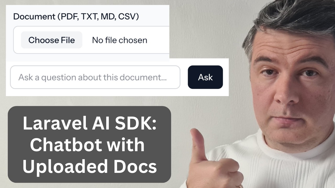 Laravel AI SDK: Вопросы и ответы с внутренней документацией (хранилища / поиск файлов / встраиван...
