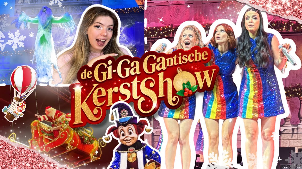 EFTELING X STUDIO 100 🎄 | GI-GA GIGANTISCHE KERSTSHOW VLOG