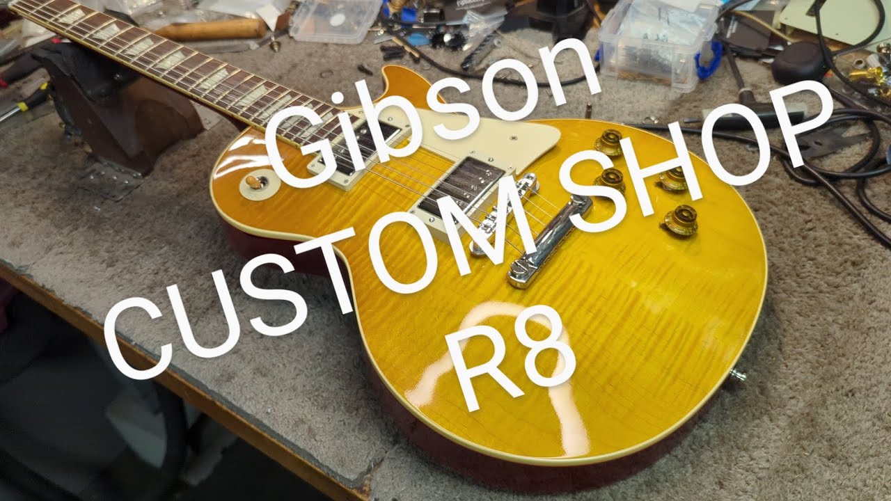 Gibson CUSTOM SHOP R8 in Green Lemon. Back to original!