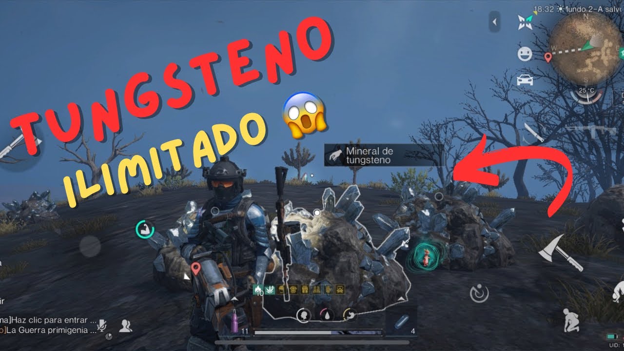✅ DÓNDE CONSEGUIR TUNGSTENO RÁPIDO en ONCE HUMAN 🔥 (Ruta + Tips)